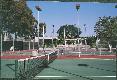 Woodbridge North Lake tennis courts from court number 4 (thumbnail)